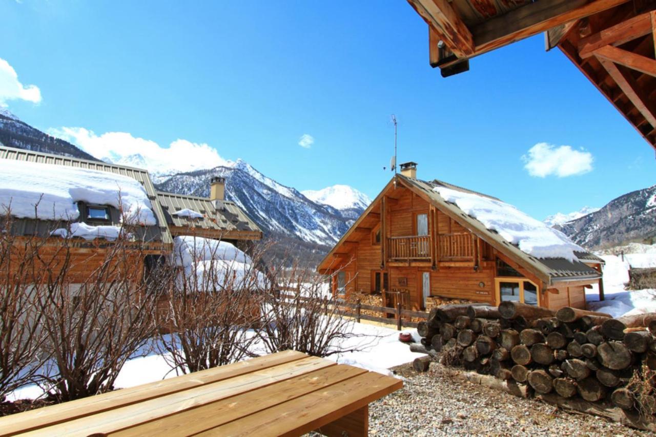 Le Barlèt:2/3 pers Hameau des Chazals Nevache Hautes Alpes Buitenkant foto